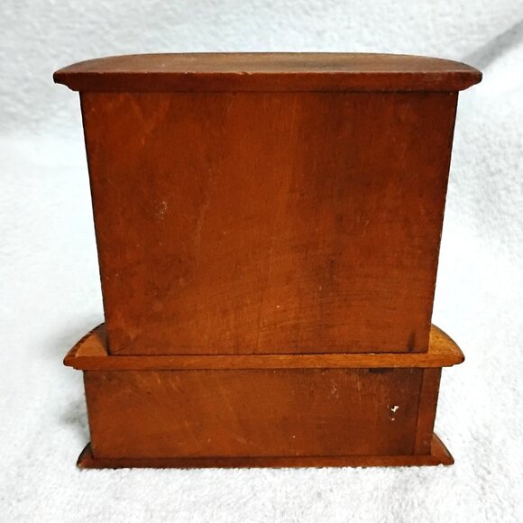 Miniature Wooden Hutch Dollhouse Cabinet Dining Furniture Scale 1:12 Style 3 - Picture 6 of 9